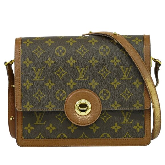 Louis Vuitton Raspail M51372 Monogram Canvas Shoulder Crossbody Bag Brown - Picture 1 of 10